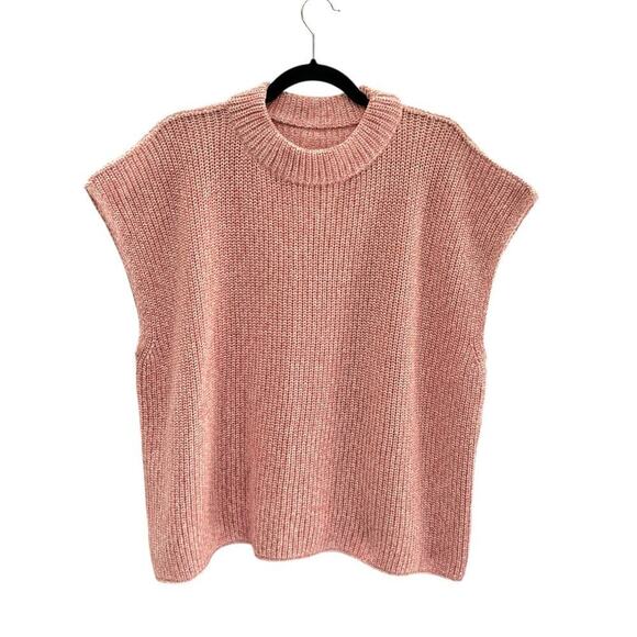 Frank & Eileen Montecito Sweater Vest Coral Reef Italian Cotton Size M NWOT - Picture 5 of 13